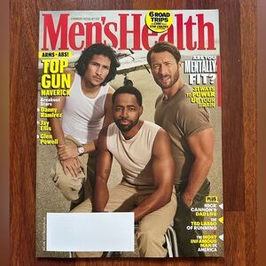 Men’s Health Magazine - Danny Ramirez, Jay Ellis, Glen Powell - May/June 2022